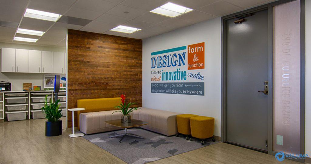 Thiết kế nội thất văn phòng – công ty quảng cáo