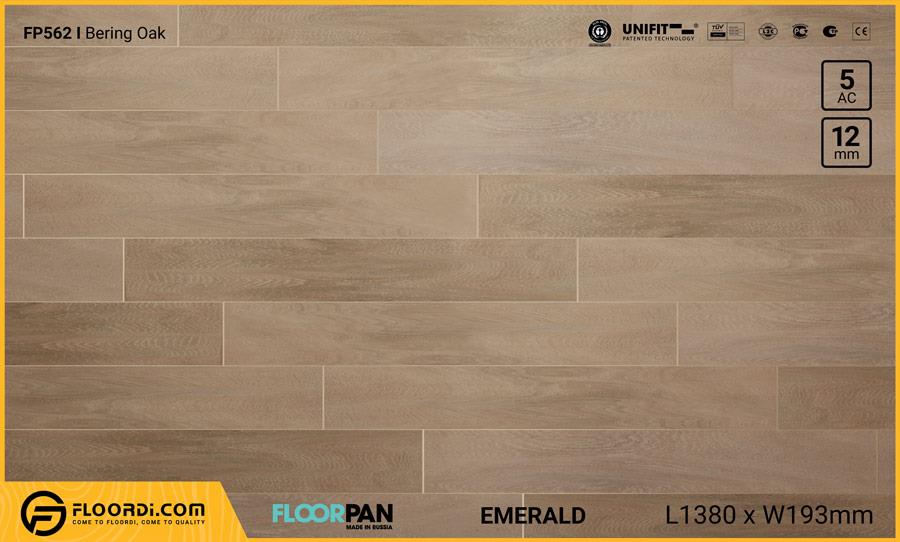 Sàn gỗ Floorpan FP562 Bering Oak - 12mm - AC5